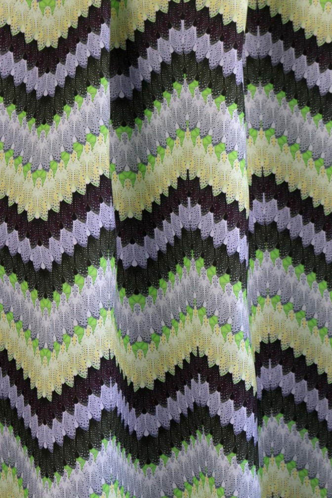 Zig Zag Moth Fabric / image 2