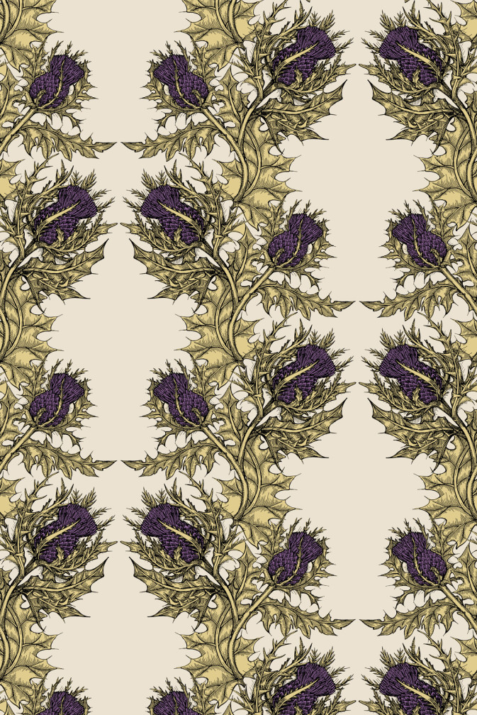 Grand Thistle Wallpaper / image 1