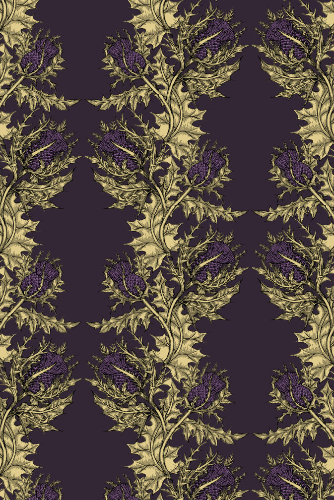 Grand Thistle Wallpaper / image 1