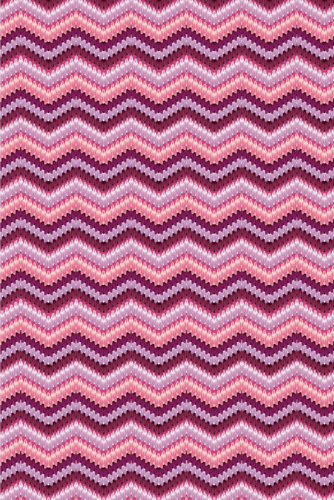 Zig Zag Moth Fabric / image 1