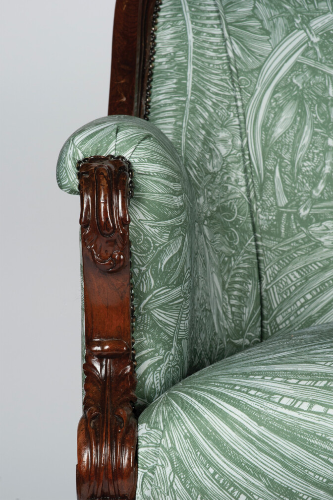 Jungle Tangle Green Couch / image 5