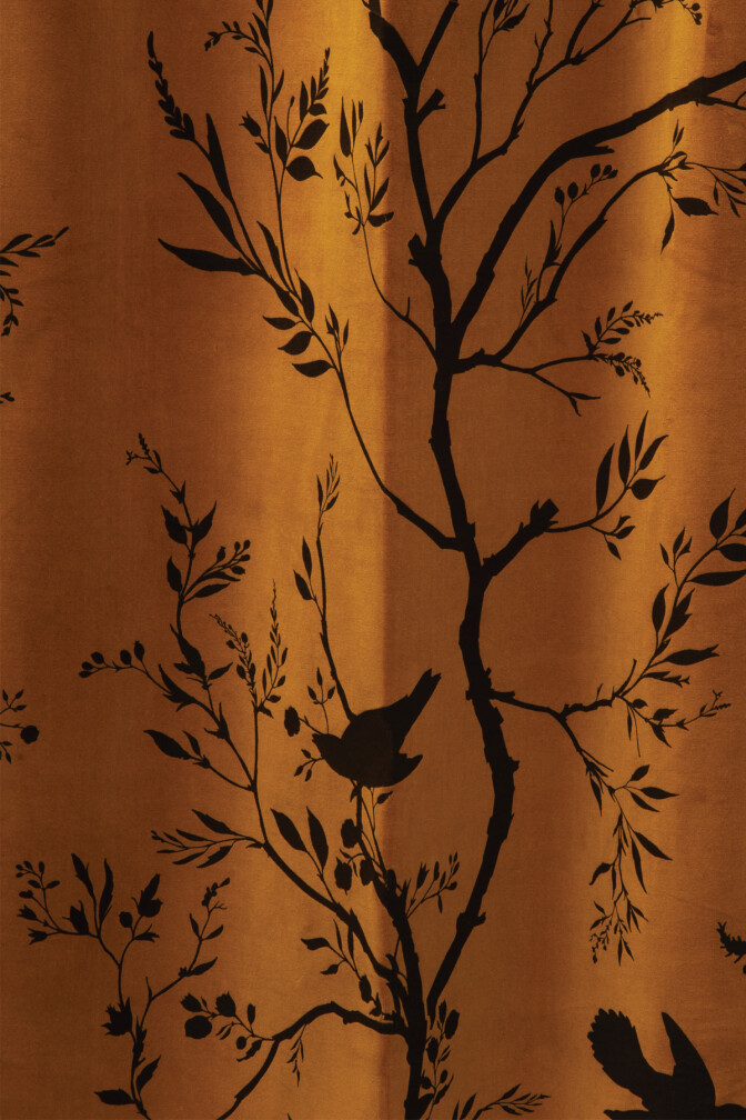 Birdbranch Stripe Velvet Fabric / image 4