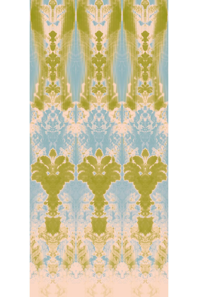 Ikat Damask Wallpaper Panels / image 1