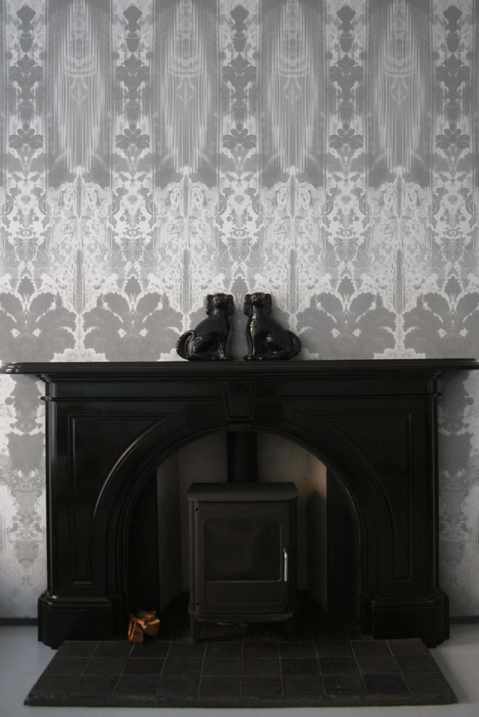 Ikat Damask Wallpaper Panels / image 4