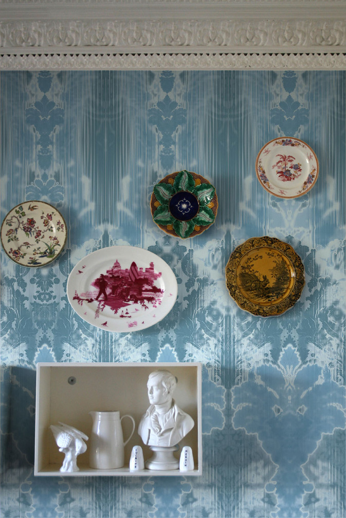 Ikat Damask Wallpaper Panel / image 4