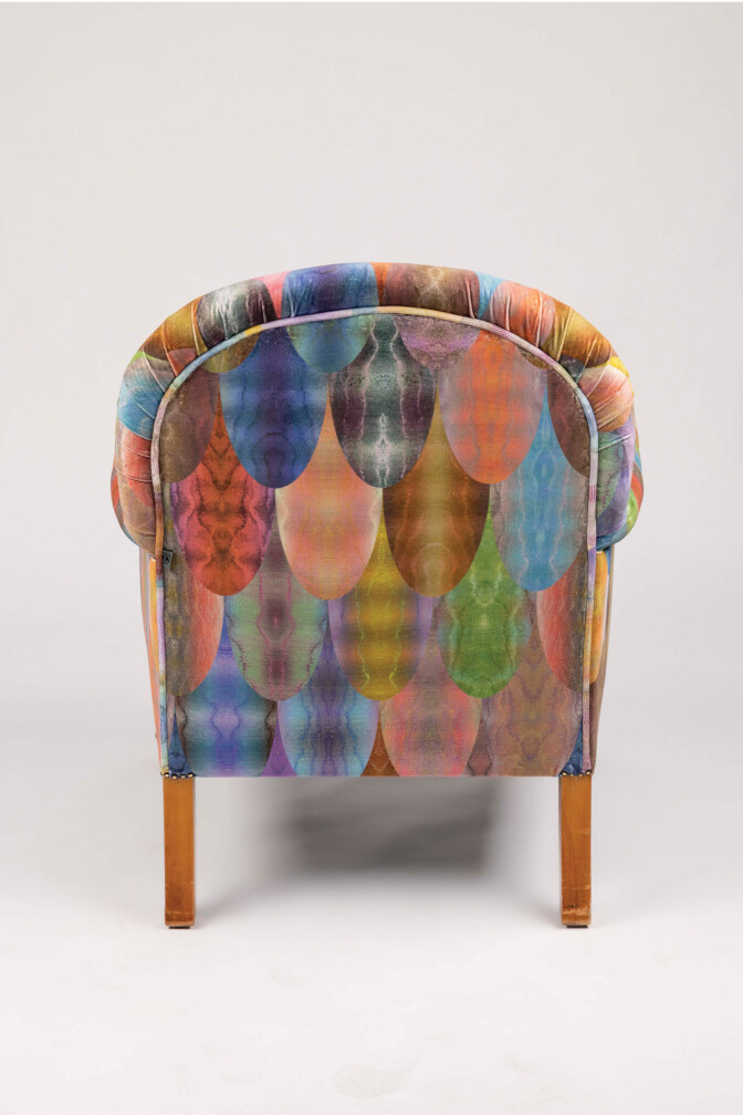 Napoleon Bee On Pangolin Velvet Armchair / image 4