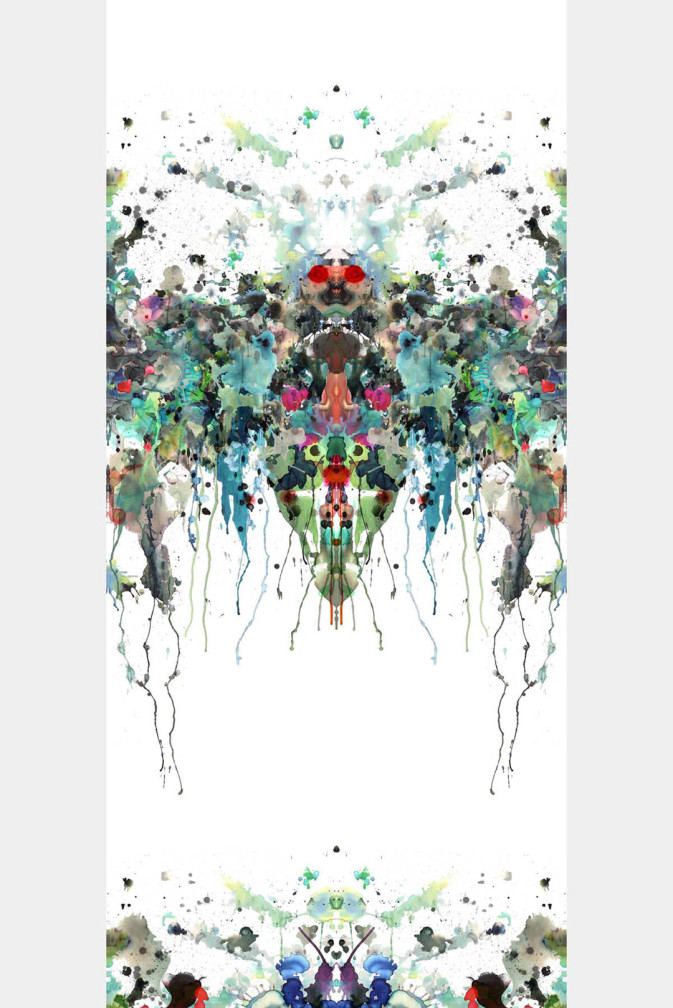 Kaleido Splatt Panel Fabric / image 1