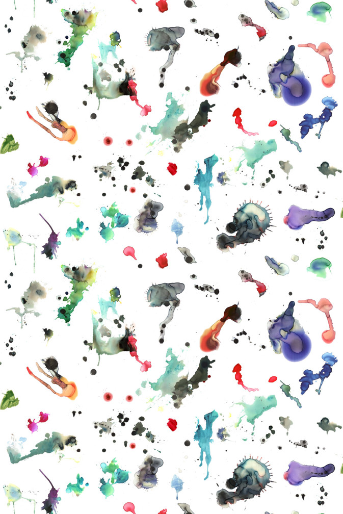 Kaleido Splodge Fabric