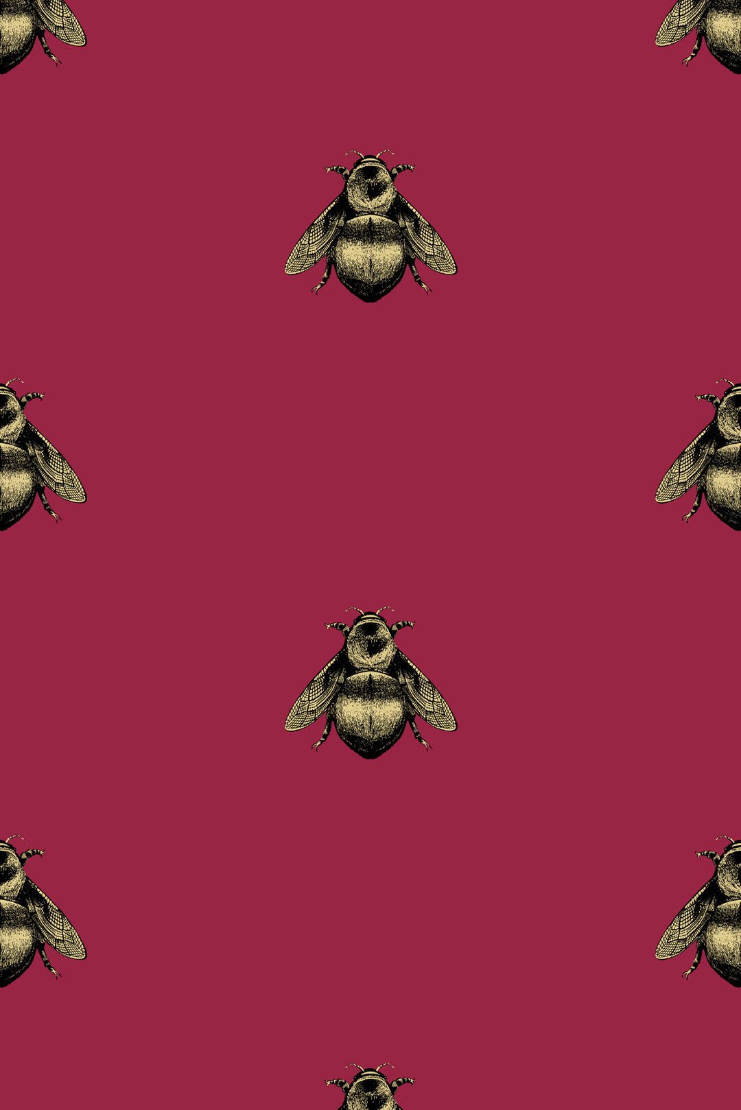 Napoleon Bee wallpaper | Timorous Beasties