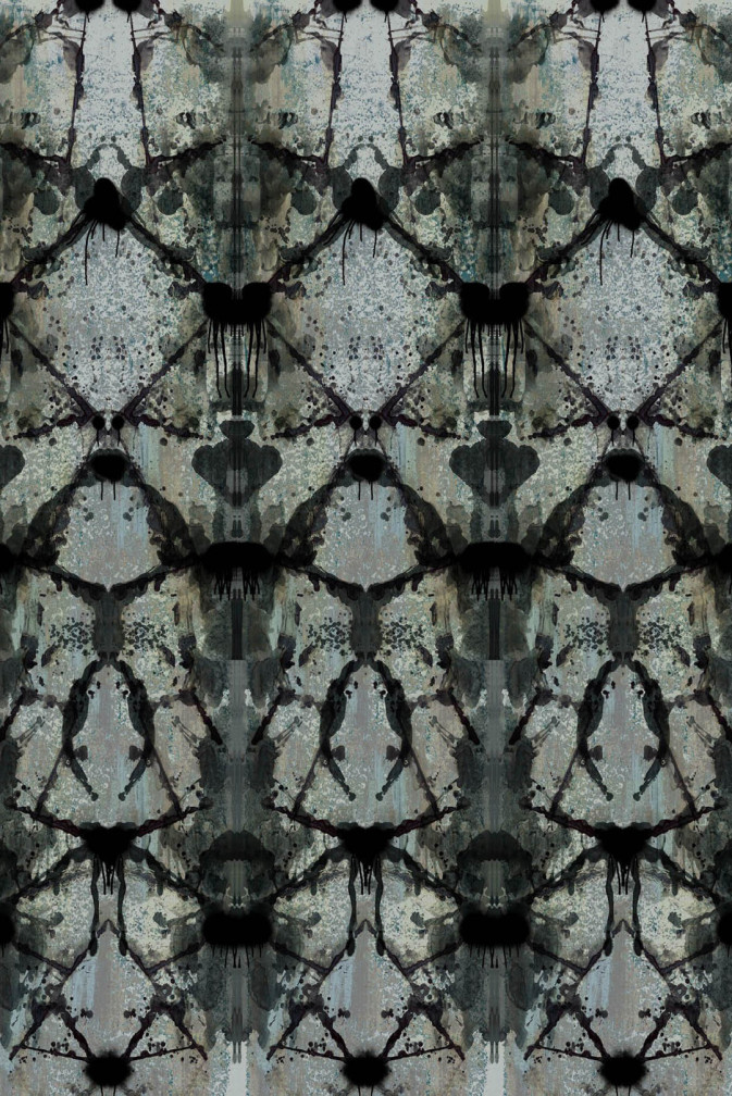 Rorschach Diamond Wallpaper Panel / image 1