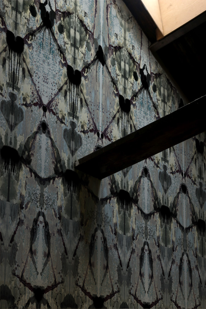 Rorschach Diamond Wallpaper Panel / image 2