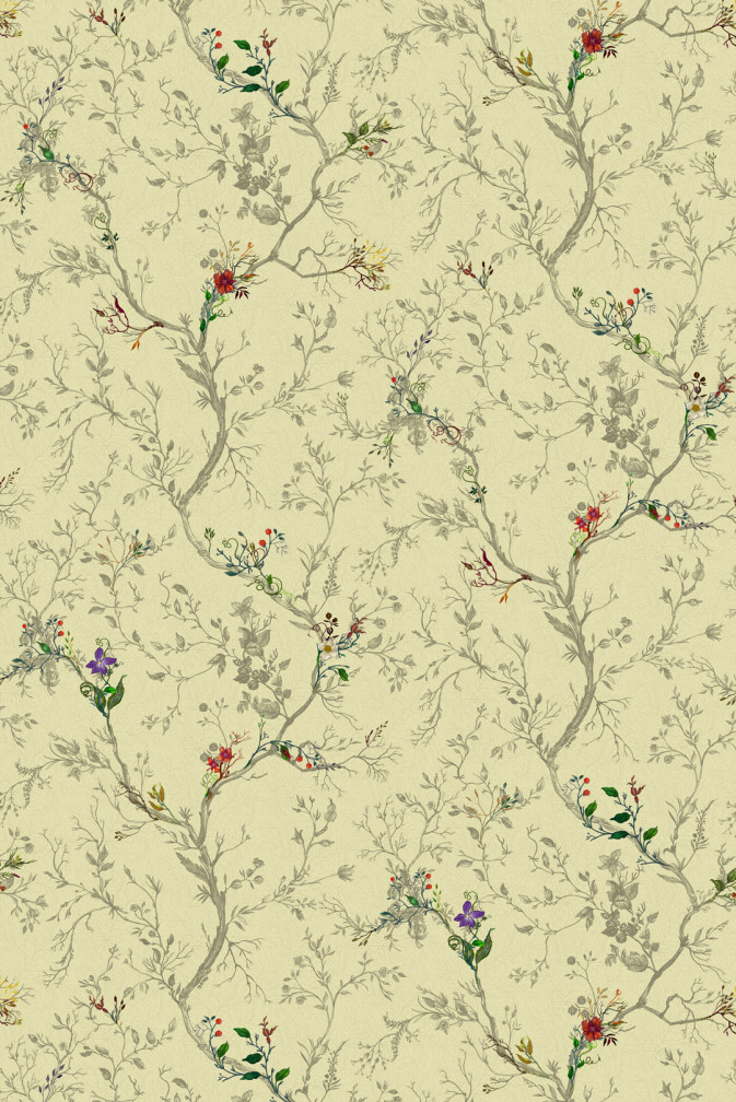 Ruskin Floral Wallpaper / image 1