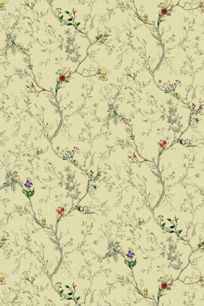 Ruskin Floral Wallpaper