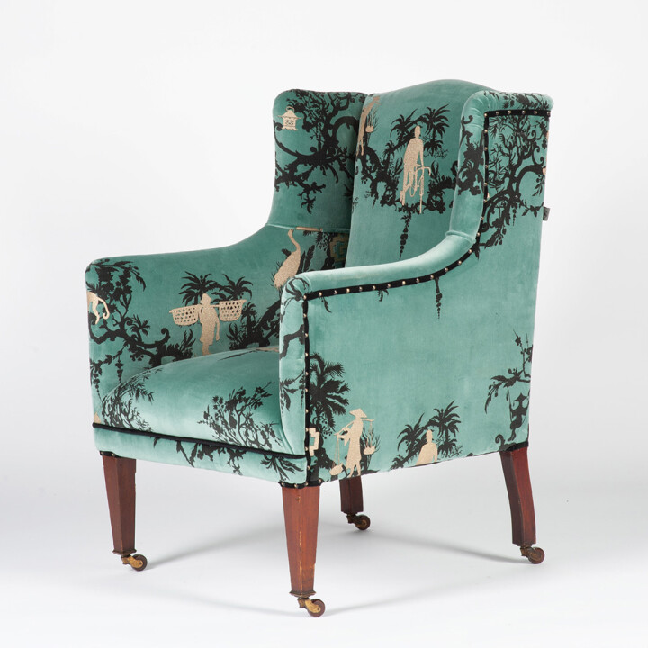 Shuiping Sea Blue Wingback / image 4