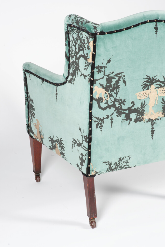 Shuiping Sea Blue Wingback / image 6