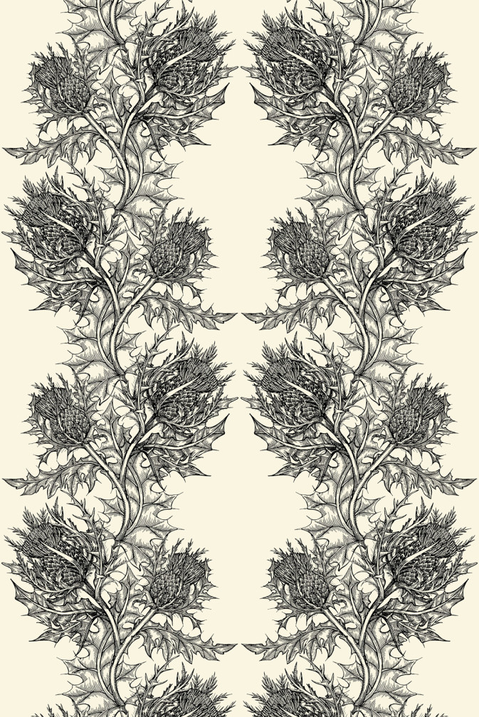 Thistle Superwide Wallpaper