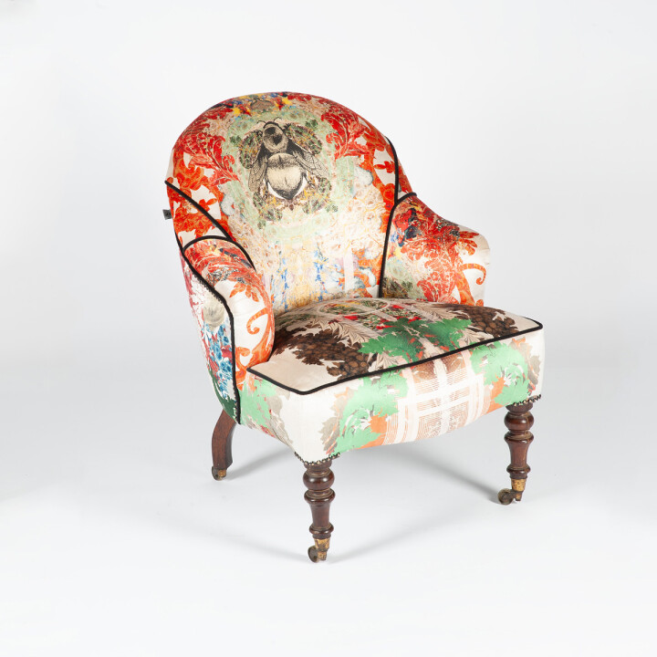 Totem Damask Tub Armchair / image 1