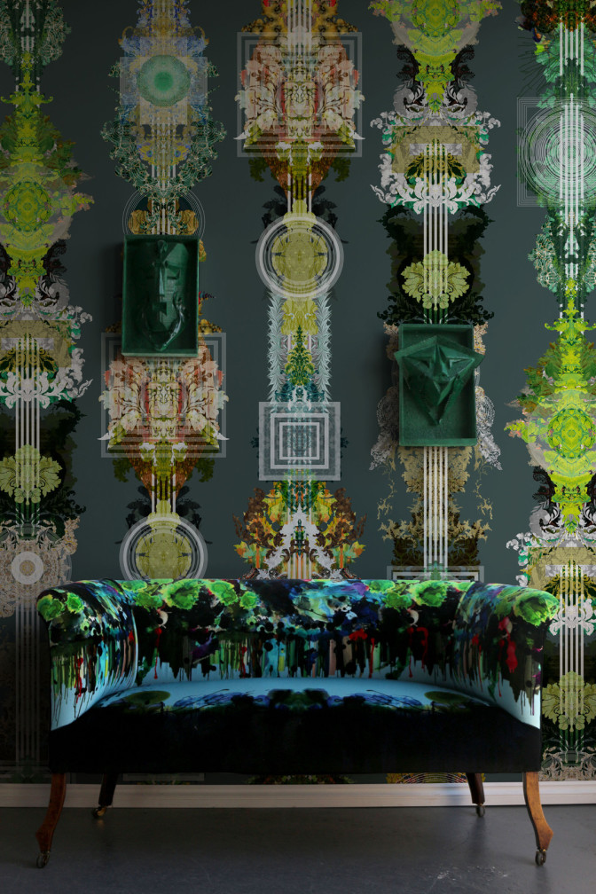 Totem Damask Wallpaper / image 3