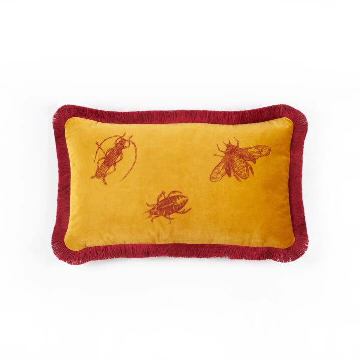 Insect Limited Edition Fringed Cushion
