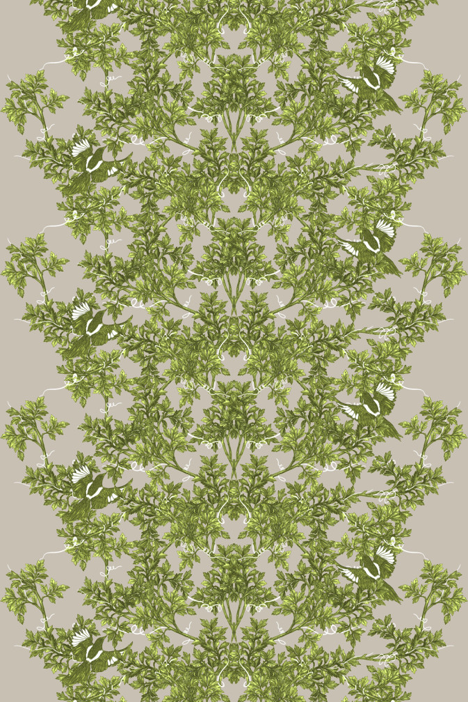 Two In A Bush Fabric / image 1