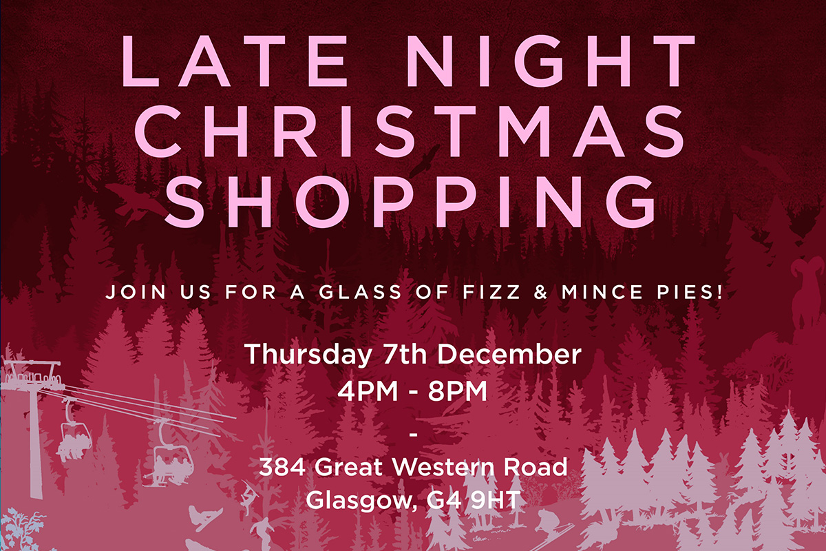 Glasgow Late Night Christmas Shopping