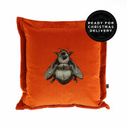 Colour Black & Pale Gold on Orange