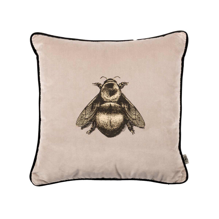 Small Napoleon Bee Velvet Cushion / image 1