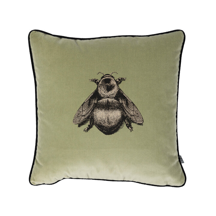 Small Napoleon Bee Velvet Cushion / image 1