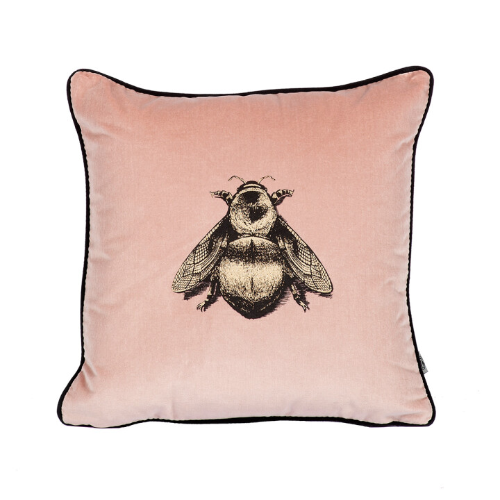 Small Napoleon Bee Velvet Cushion / image 1