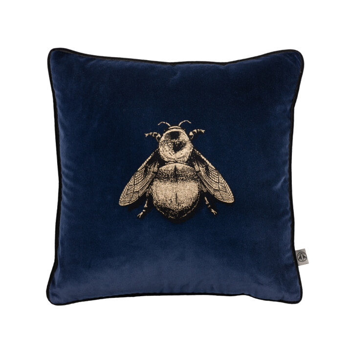 Small Napoleon Bee Velvet Cushion / image 1