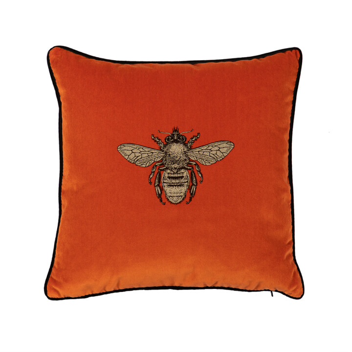 Honey Bee Velvet Cushion / image 1