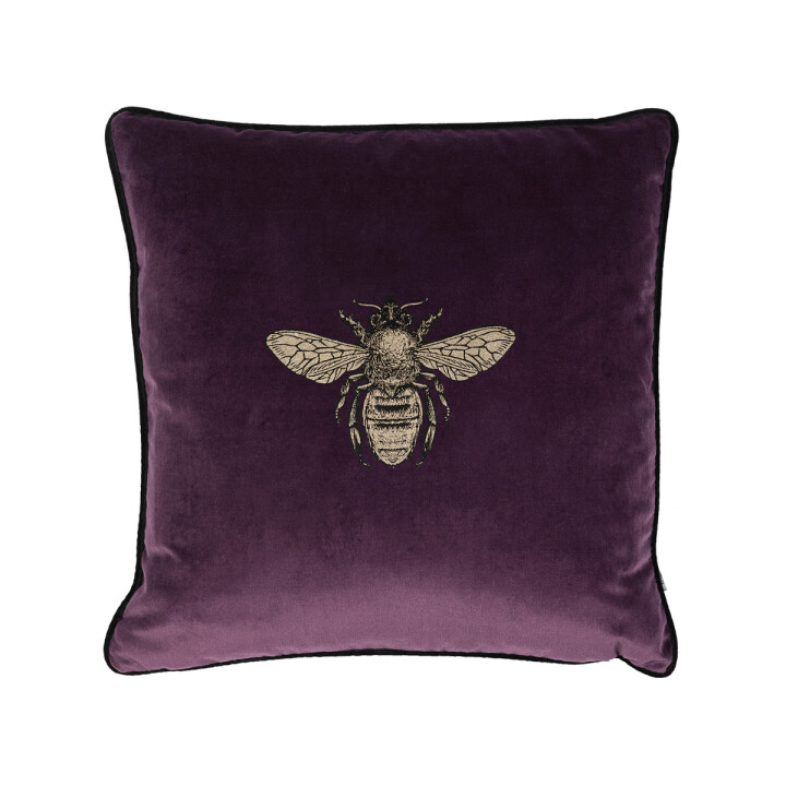 Honey Bee Velvet Cushion / image 1