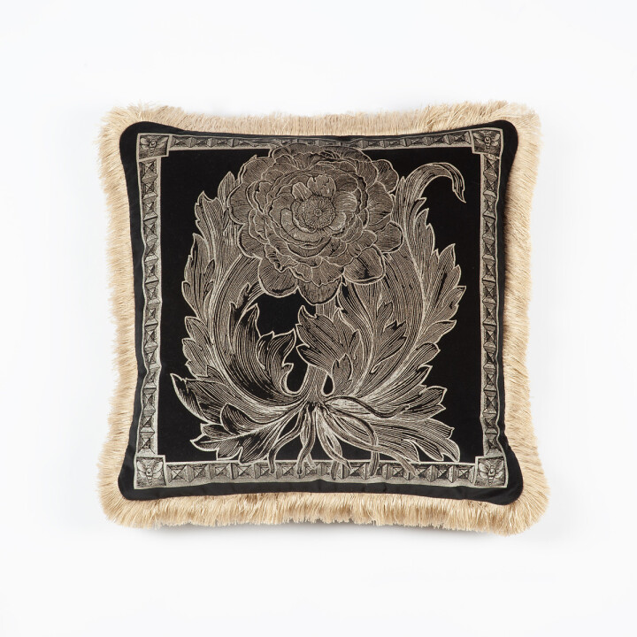 Tudor Rose Limited Edition Fringed Cushion / image 1