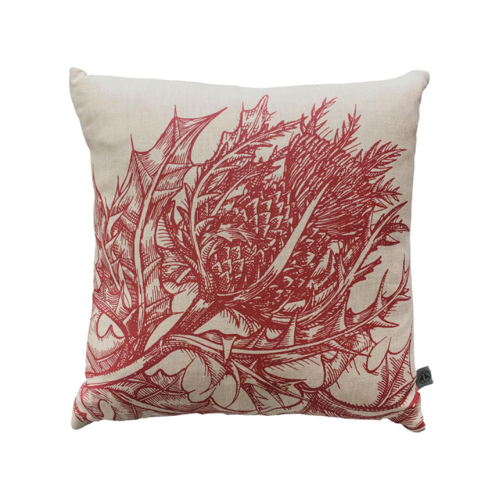 Thistle Linen Cushion / image 1