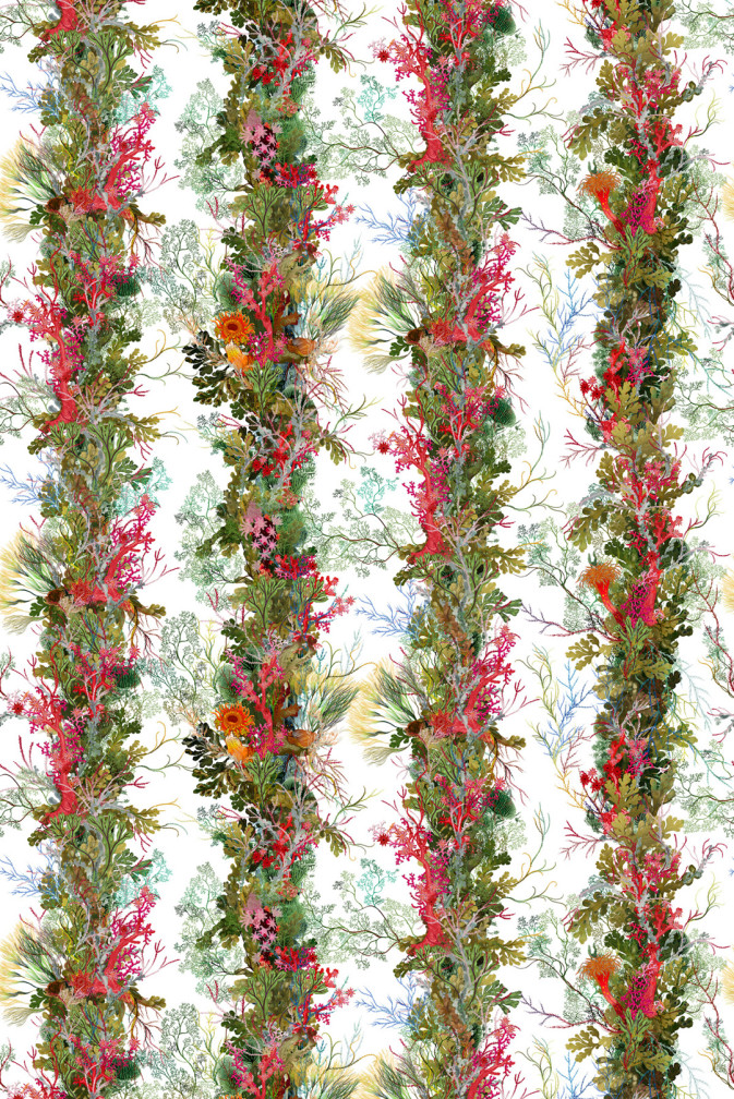 Seaweed Column Wallpaper / image 1