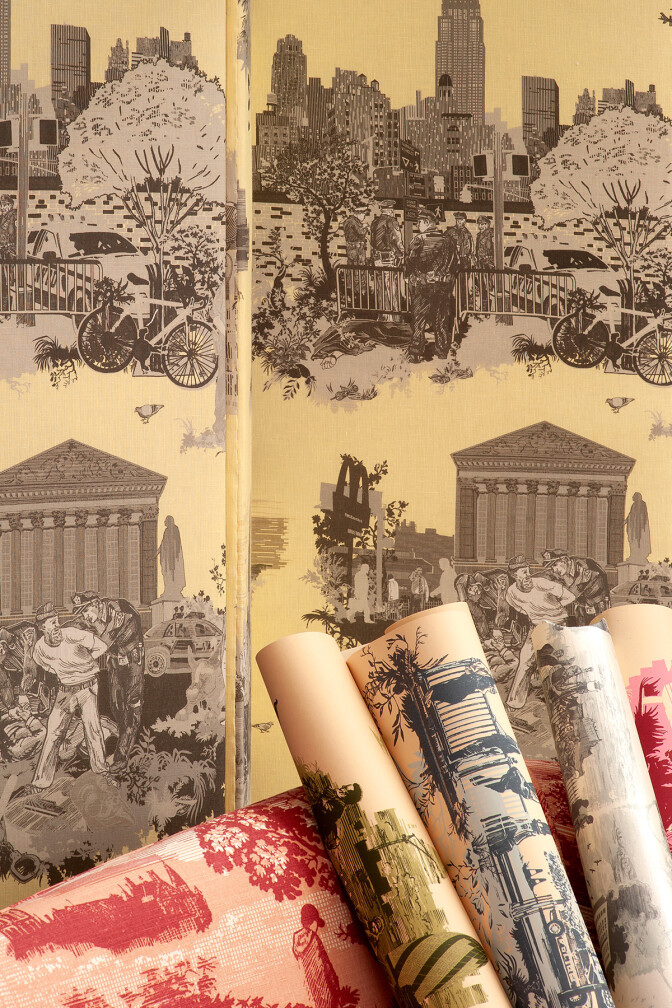 New York Toile Fabric / image 3