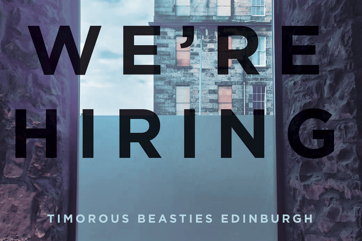 We are hiring for our new Edinburgh showroom!