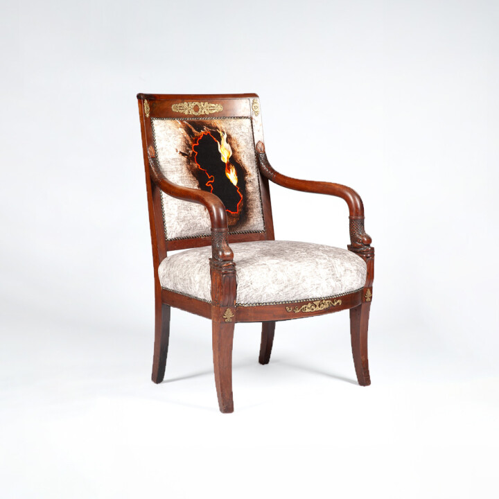 Slow Burn Gold Detail Chair / image 1