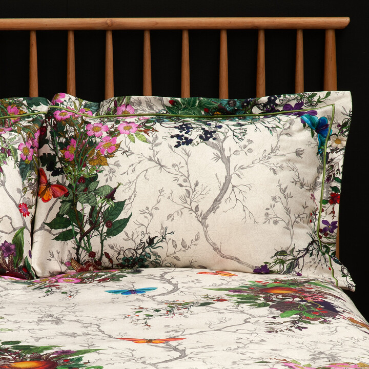 Bloomsbury Garden Dove Oxford Pillowcase Set / image 1