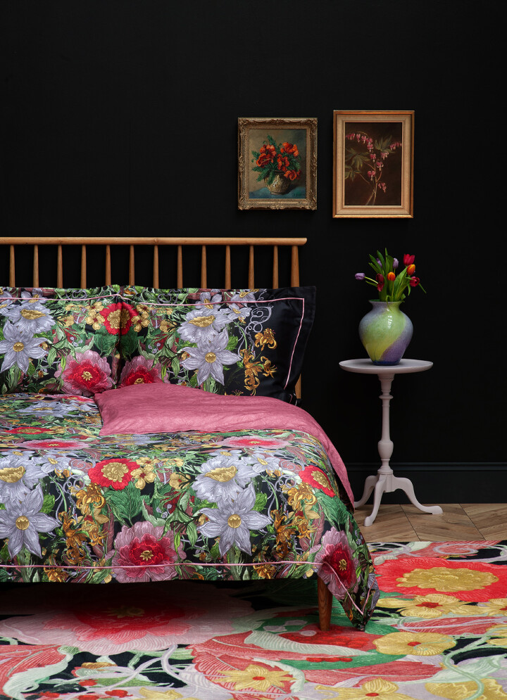 Berkeley Blooms Midnight Duvet Set / image 3