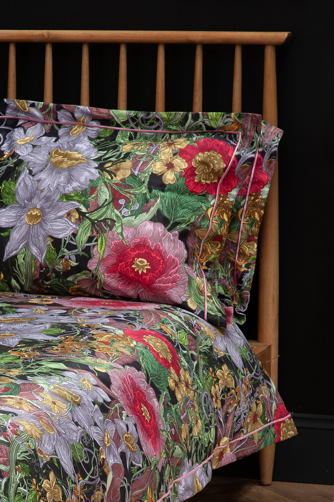 Berkeley Blooms Midnight Duvet Set / image 4