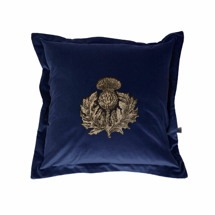 Thistle Velvet Cushion / image 1