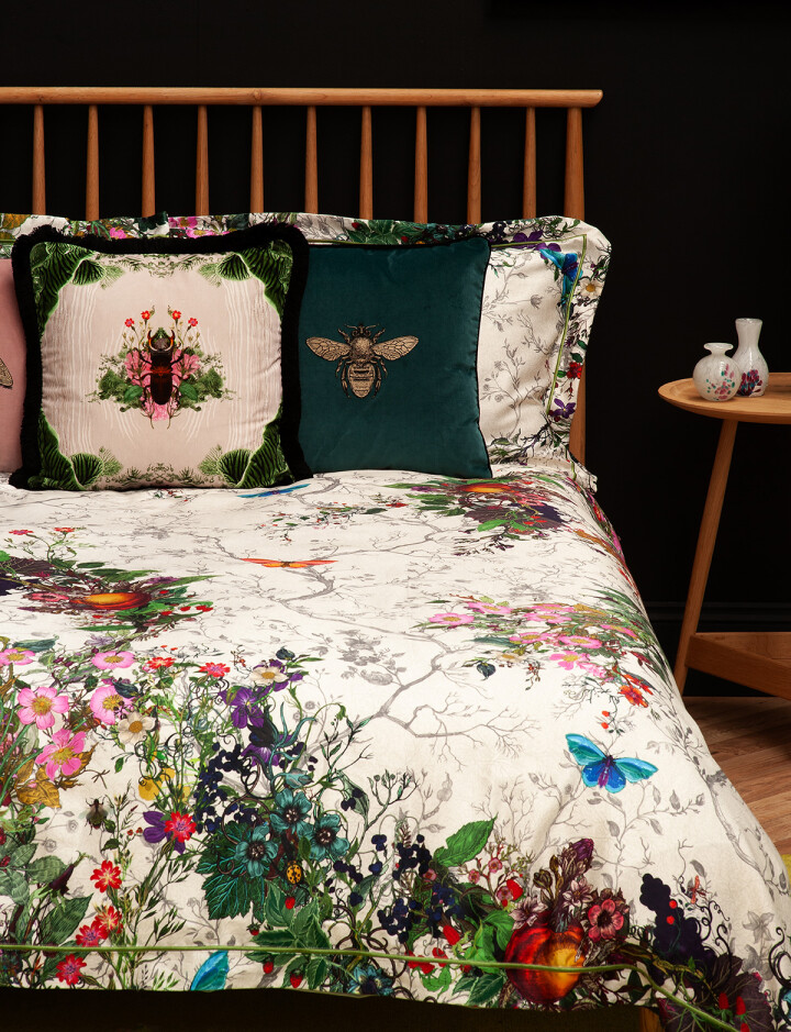 Bloomsbury Garden Dove Duvet Set / image 4