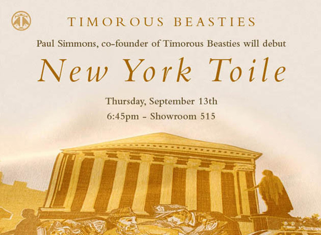 New York Toile Launch Event