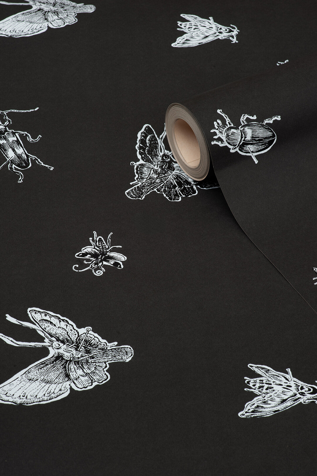 Insect Wallpaper | Handprint Bug Wallpaper | Timorous Beasties