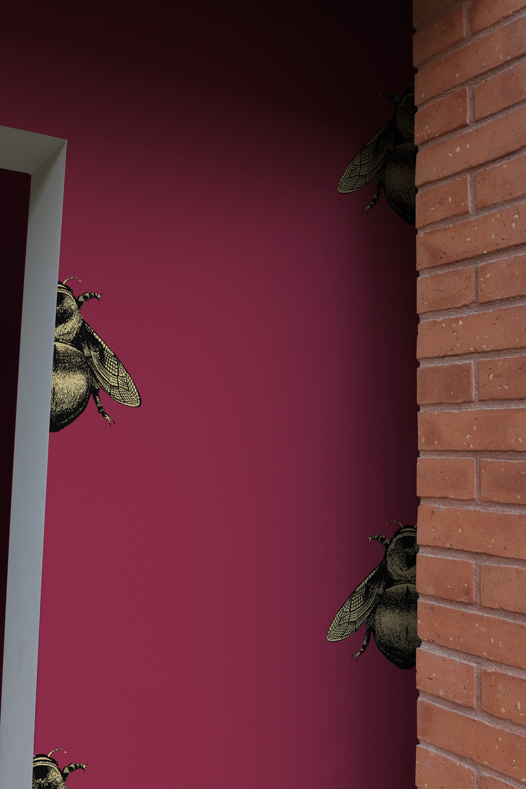 Napoleon Bee wallpaper | Timorous Beasties