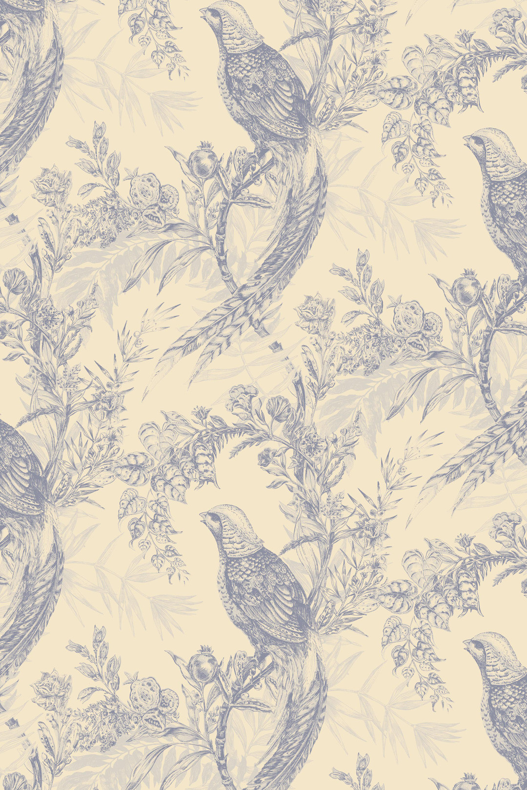 Pheasant Wallpaper | Contemporary Wallpaper With Pheasants | Timorous